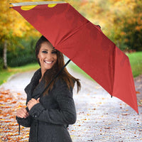 Japanese Kaen Pattern Umbrella Flame Pillar Blazing Lion Heart - Wonder Print Shop