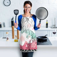 Japanese Kocho Pattern Apron Insect Pillar Butterfly Flower Fairy - Wonder Print Shop