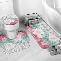 Japanese Kocho Pattern Bathroom Set Insect Pillar Butterfly Flower Fairy - Wonder Print Shop