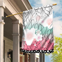 Japanese Kocho Pattern Garden Flag Insect Pillar Butterfly Flower Fairy - Wonder Print Shop