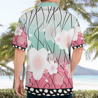 Japanese Kocho Pattern Hawaiian Shirt Insect Pillar Butterfly Flower Fairy - Wonder Print Shop