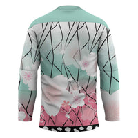 Japanese Kocho Pattern Hockey Jersey Insect Pillar Butterfly Flower Fairy - Wonder Print Shop