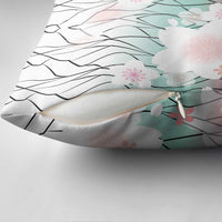 Japanese Kocho Pattern Pillow Cover Insect Pillar Butterfly Flower Fairy - Wonder Print Shop