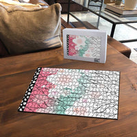 Japanese Kocho Pattern Puzzle Insect Pillar Butterfly Flower Fairy - Wonder Print Shop