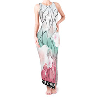 Japanese Kocho Pattern Tank Maxi Dress Insect Pillar Butterfly Flower Fairy - Wonder Print Shop