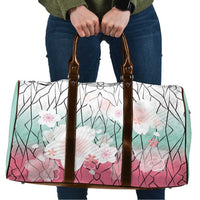 Japanese Kocho Pattern Travel Bag Insect Pillar Butterfly Flower Fairy - Wonder Print Shop