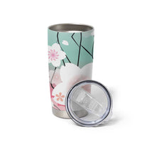 Japanese Kocho Pattern Tumbler Cup Insect Pillar Butterfly Flower Fairy - Wonder Print Shop
