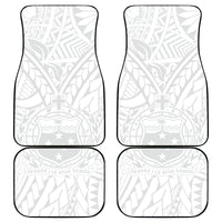 Samoa Lotu Tamaiti Car Mats Polynesian White Sunday Simple LT9 - Wonder Print Shop