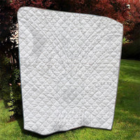 Samoa Lotu Tamaiti Quilt Polynesian White Sunday Simple - Wonder Print Shop