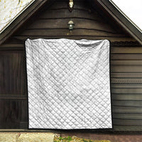 Samoa Lotu Tamaiti Quilt Polynesian White Sunday Simple - Wonder Print Shop