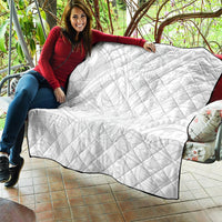 Samoa Lotu Tamaiti Quilt Polynesian White Sunday Simple - Wonder Print Shop