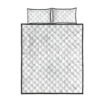 Samoa Lotu Tamaiti Quilt Bed Set Polynesian White Sunday Simple - Wonder Print Shop