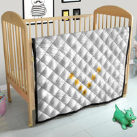 Tonga White Sunday Quilt Polynesian Plumeria Tribal Simple - Wonder Print Shop