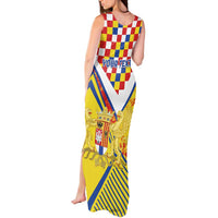 Personalized Belgium Antwerp Province Tank Maxi Dress