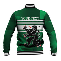 Personalized Belgium East Flanders Baseball Jacket