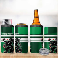 Personalized Belgium East Flanders 4 in 1 Can Cooler Tumbler