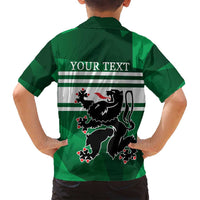 Personalized Belgium East Flanders Family Matching Puletasi and Hawaiian Shirt