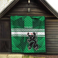 Personalized Belgium East Flanders Quilt