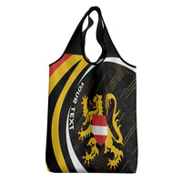 Personalized Belgium Flemish Brabant Grocery Bag