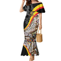 Belgium Leo Belgicus Family Matching Mermaid Dress and Hawaiian Shirt