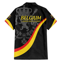 Belgium Leo Belgicus Family Matching Summer Maxi Dress and Hawaiian Shirt