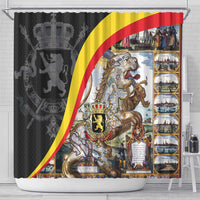 Belgium Leo Belgicus Shower Curtain