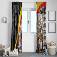 Belgium Leo Belgicus Window Curtain
