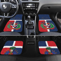 Hispaniola Map Car Mats Dominican Republic Haiti Flag Together