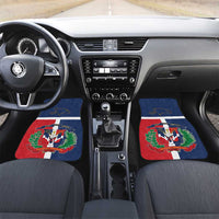 Hispaniola Map Car Mats Dominican Republic Haiti Flag Together