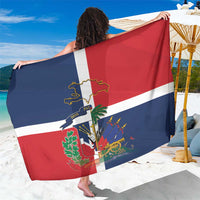 Hispaniola Map Sarong Dominican Republic Haiti Flag Together