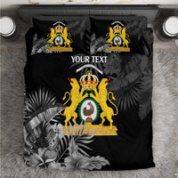 First Empire of Haiti Personalized Bedding Set Black Hibiscus Liberte ou la Mort!
