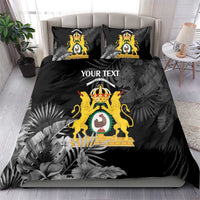 First Empire of Haiti Personalized Bedding Set Black Hibiscus Liberte ou la Mort!
