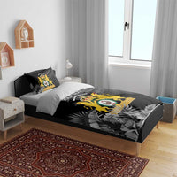 First Empire of Haiti Personalized Bedding Set Black Hibiscus Liberte ou la Mort!