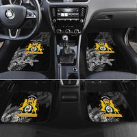 First Empire of Haiti Personalized Car Mats Black Hibiscus Liberte ou la Mort!