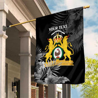 First Empire of Haiti Personalized Garden Flag Black Hibiscus Liberte ou la Mort!