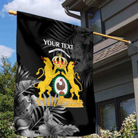 First Empire of Haiti Personalized Garden Flag Black Hibiscus Liberte ou la Mort!