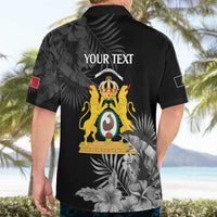 First Empire of Haiti Personalized Hawaiian Shirt Black Hibiscus Liberte ou la Mort!