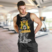 First Empire of Haiti Personalized Men Tank Top Black Hibiscus Liberte ou la Mort!