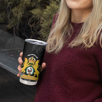 First Empire of Haiti Personalized Tumbler Cup Black Hibiscus Liberte ou la Mort!