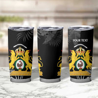 First Empire of Haiti Personalized Tumbler Cup Black Hibiscus Liberte ou la Mort!