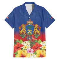 Second Empire of Haiti 1849-1859 Personalized Family Matching Mermaid Dress and Hawaiian Shirt Tropical Hibiscus Flowers