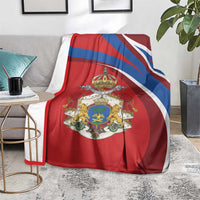 Second Empire of Haiti Personalized Blanket Imperial Flag of Haiti 1849-1859