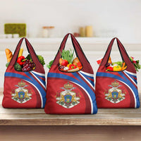 Second Empire of Haiti Personalized Grocery Bag Imperial Flag of Haiti 1849-1859
