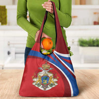 Second Empire of Haiti Personalized Grocery Bag Imperial Flag of Haiti 1849-1859