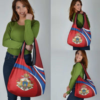 Second Empire of Haiti Personalized Grocery Bag Imperial Flag of Haiti 1849-1859