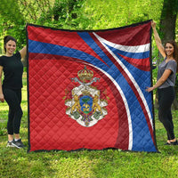 Second Empire of Haiti Personalized Quilt Imperial Flag of Haiti 1849-1859
