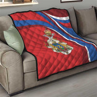 Second Empire of Haiti Personalized Quilt Imperial Flag of Haiti 1849-1859