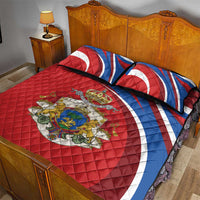 Second Empire of Haiti Personalized Quilt Bed Set Imperial Flag of Haiti 1849-1859