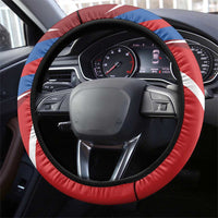 Second Empire of Haiti Steering Wheel Cover Imperial Flag of Haiti 1849-1859