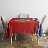 Second Empire of Haiti Personalized Tablecloth Imperial Flag of Haiti 1849-1859